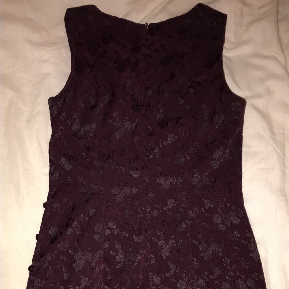 Maroon Dress